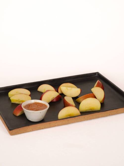 Large Serving Tray: Satin Black
