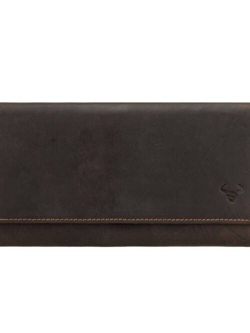 Charlotte Leather Wallet – Women – Brown