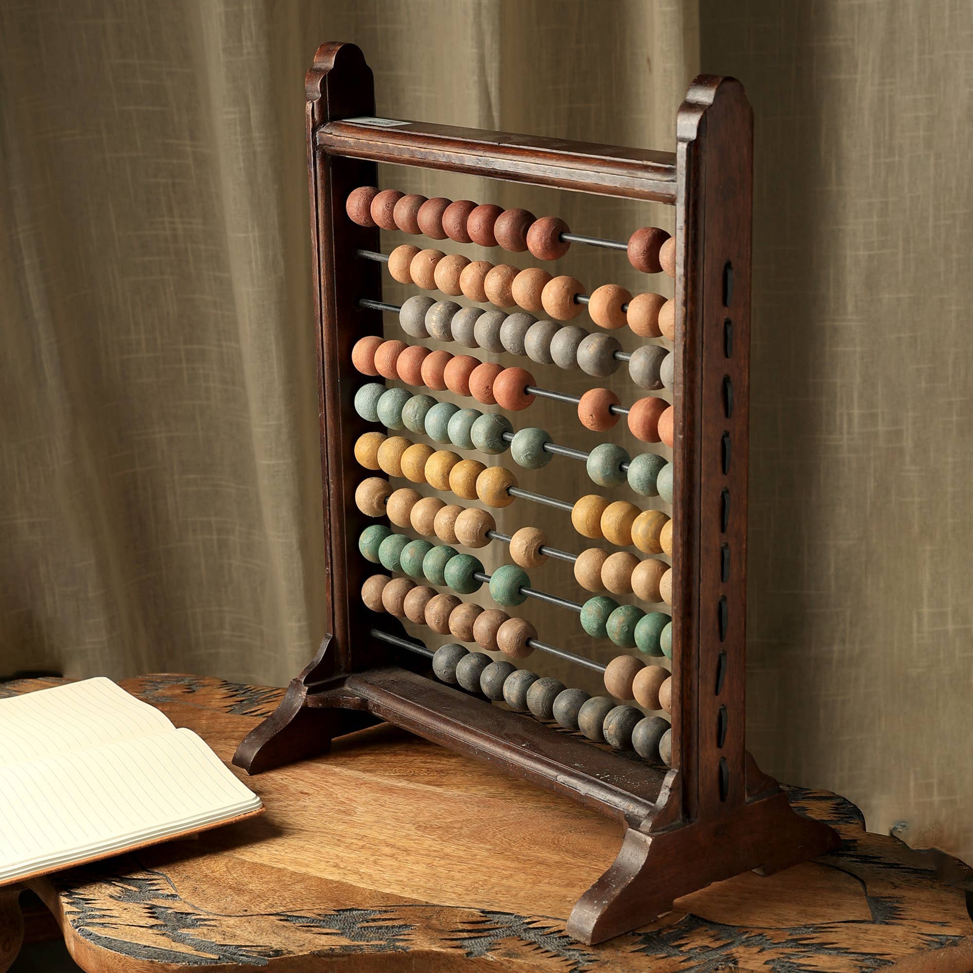 Wood Abacus Growing Learning Development Toy