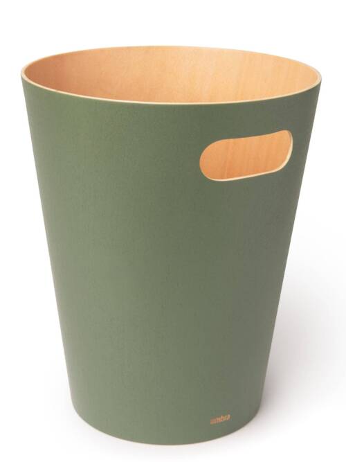 Woodrow Trash Can: Spruce