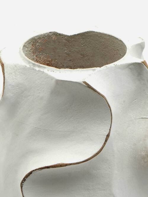 Vase | Decorative Handcrafted Accent Wood Vase | 5x15"